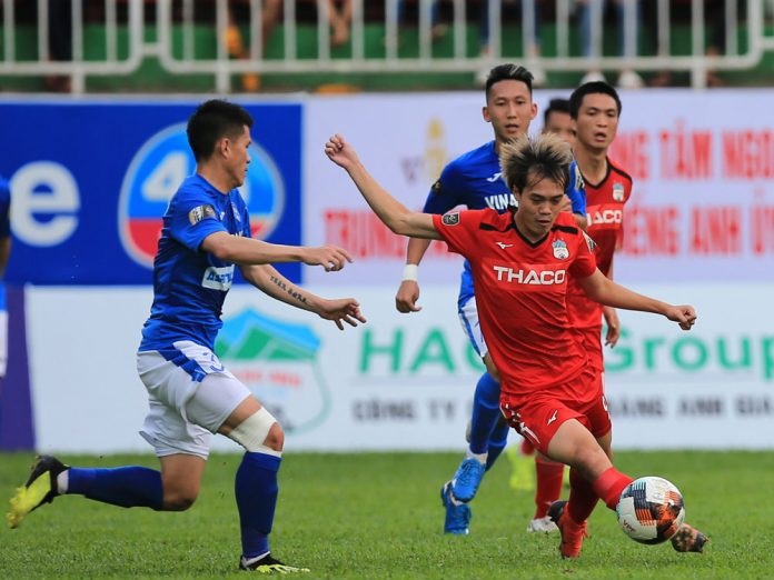 Lịch thi đấu v&agrave; trực tiếp v&ograve;ng 6 V-League 2019: Quảng Nam vs HAGL