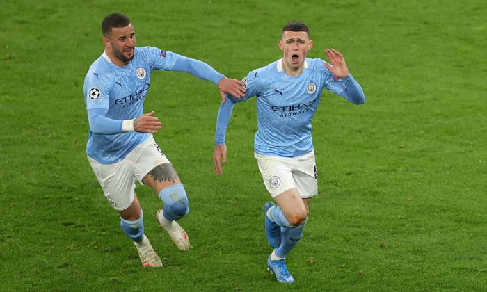 Phil Foden t&aacute;i lập kỳ t&iacute;ch của Kylian Mbappe ở Champions League