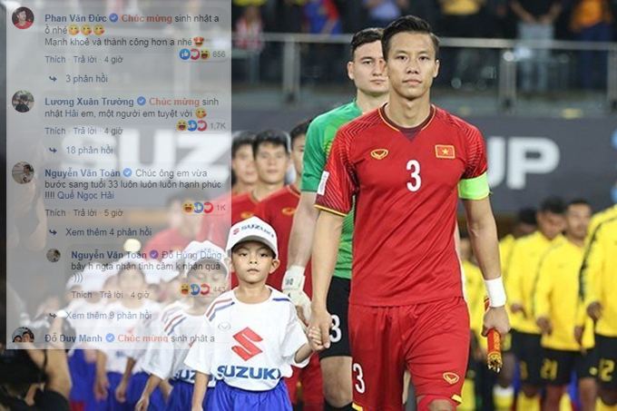 Quế Ngọc Hải đón tuổi 27 bằng 'cơn mưa lời chúc' cực lầy từ đàn em