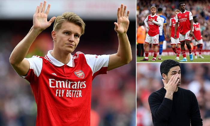 HLV Arteta xin lỗi CĐV, tin Ph&aacute;o thủ vẫn c&ograve;n khả năng v&ocirc; địch