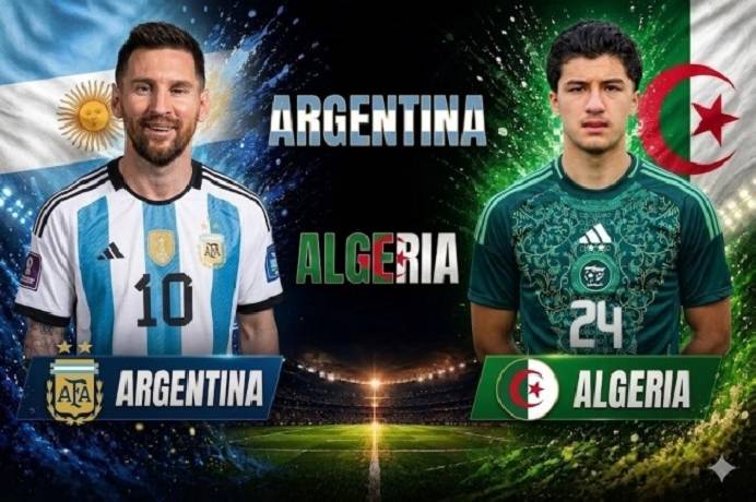 Siêu máy tính dự đoán Argentina vs Algeria, 8h00 ngày 17/6
