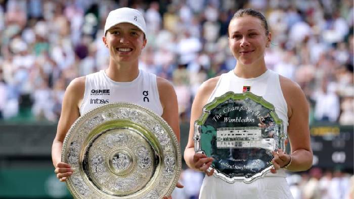 Swiatek trở lại top 3 thế giới sau chức v&ocirc; địch Wimbledon, Anisimova lọt top 10