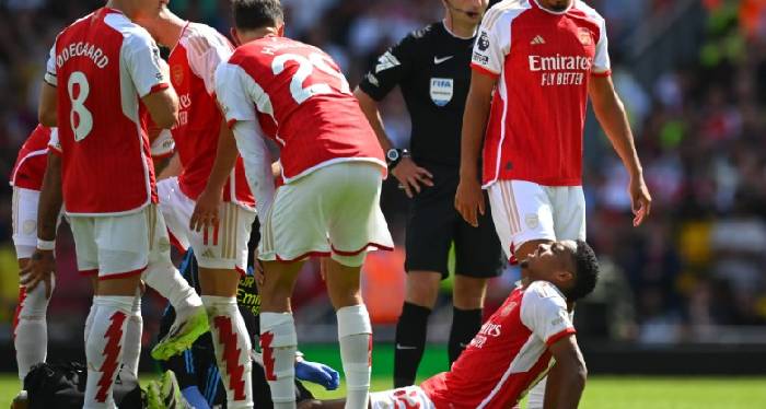 Toang! T&acirc;n binh chất lượng của Arsenal phải nghỉ &iacute;t nhất 6 th&aacute;ng?