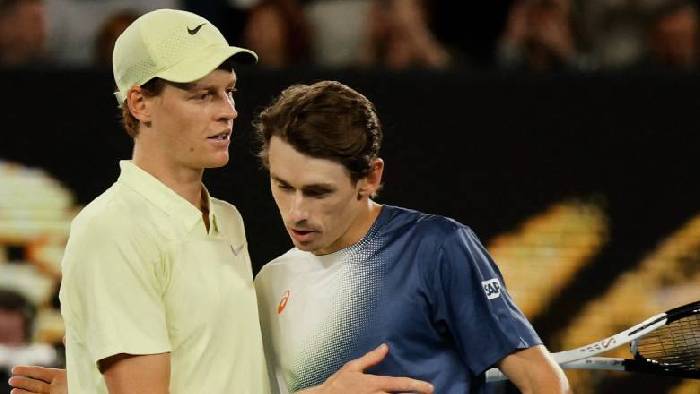 Link trực tiếp tennis Sinner vs de Minaur - B&aacute;n kết ATP Finals, 20h30 ng&agrave;y 15/11