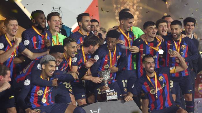 Vùi dập Real Madrid, Barca giành danh hiệu đầu tiên dưới thời Xavi