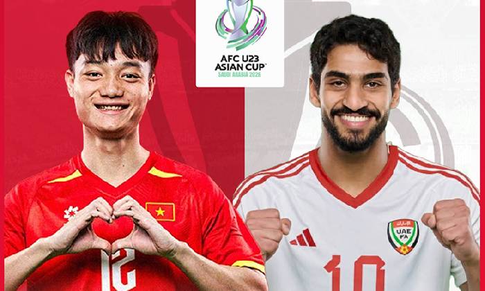Tỷ lệ kèo U23 Việt Nam vs U23 UAE 22h30 ngày 16/01 hôm nay