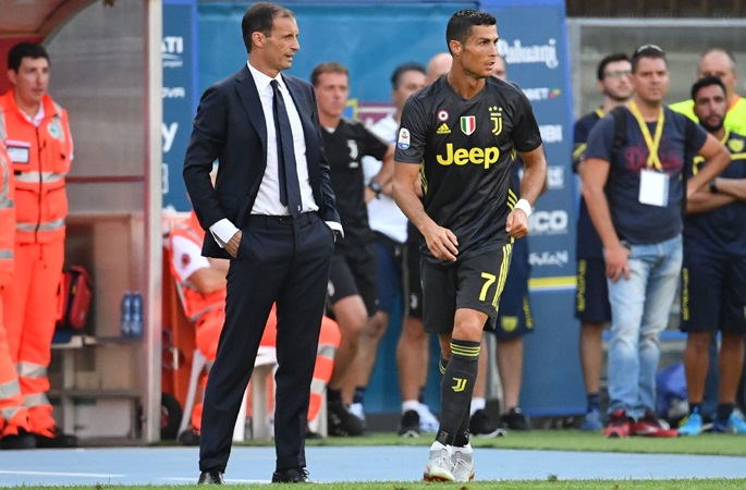 Ronaldo v&agrave; thầy cũ Max Allegri c&ugrave;ng đầu qu&acirc;n cho Newcastle United?