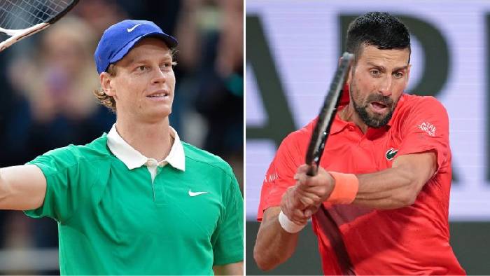 Nhận định tennis Sinner vs Djokovic, B&aacute;n kết 6 Kings Slam - 1h00 ng&agrave;y 17/10