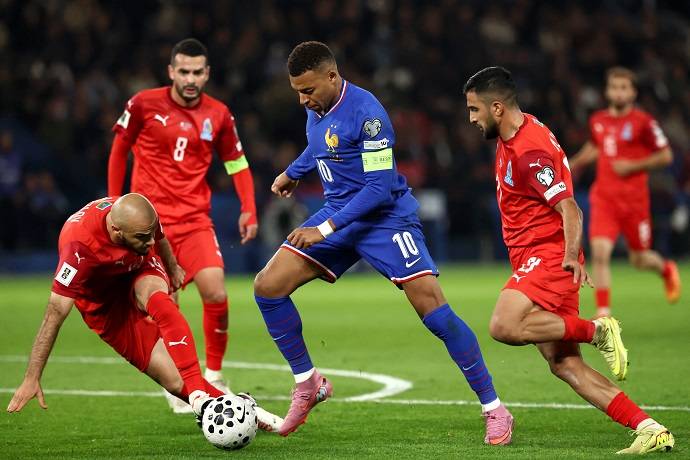 Nhận định, soi kèo Azerbaijan vs Pháp, 0h00 ngày 17/11: Giữ sức