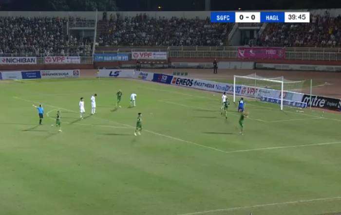 Video Sài Gòn 1-0 HAGL: Sai lầm và xà ngang nhấn chìm HAGL