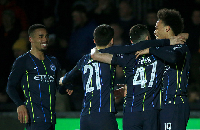 Newport County 1-4 Man City: Thắng lợi nhẹ nh&agrave;ng
