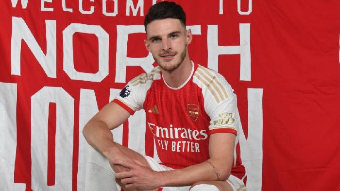 Thống k&ecirc; 'phi thường' cho biết v&igrave; sao Declan Rice c&oacute; gi&aacute; 105 củ