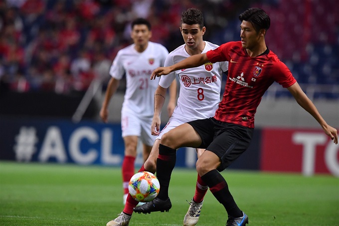 Kết quả tỷ số Urawa Red Diamonds vs Shanghai SIPG, 17h30 ngày 17/9