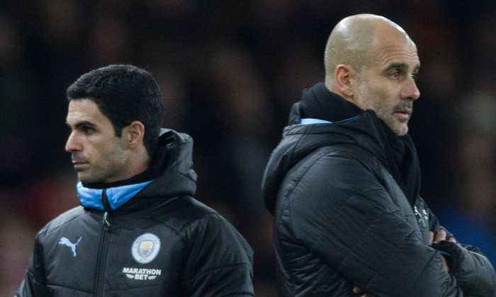 Pep Guardiola x&aacute;c nhận Mikel Arteta đ&agrave;m ph&aacute;n dẫn dắt Arsenal