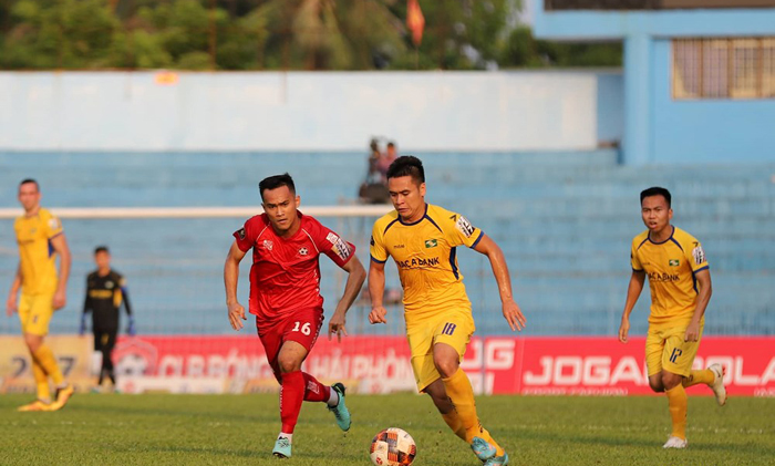 Kết quả SLNA vs Sanna Kh&aacute;nh H&ograve;a. K&ecirc;t quả v&ograve;ng 10 V.League 2019