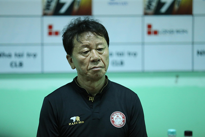 HLV TP.HCM: “Chúng tôi chưa bao giờ đặt mục tiêu vô địch”