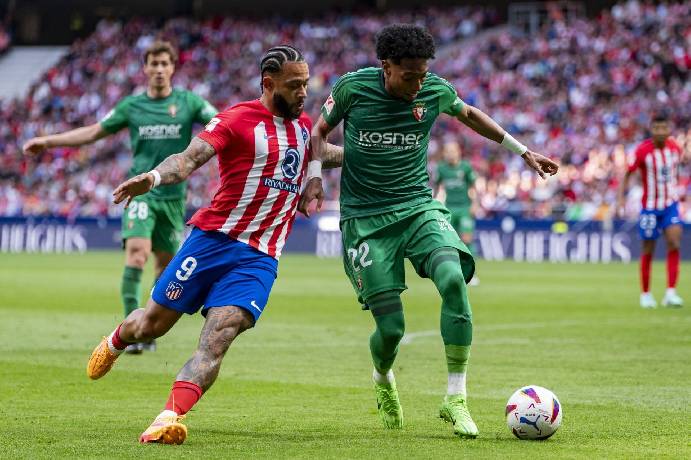 Nhận định, soi kèo Atletico Madrid vs Osasuna, 2h00 ngày 19/10: Đối thủ khó nhằn