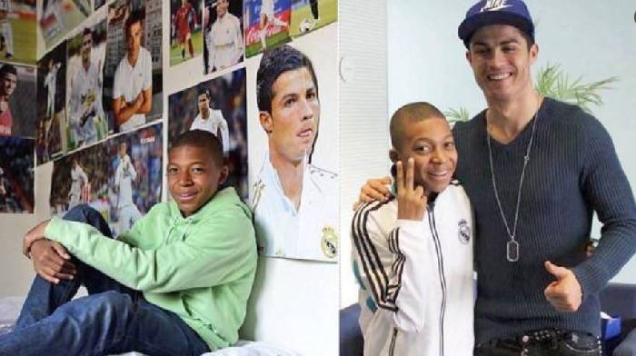 Đồng đội của Mbappe: 'Cậu ấy l&agrave; fan cuồng CR7 nhất m&agrave; t&ocirc;i từng biết'