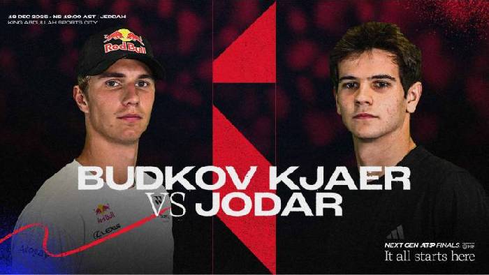 Nhận định tennis Budkov Kjaer vs Landaluce - V&ograve;ng bảng Next Gen ATP Finals, 23h00 ng&agrave;y 18/12