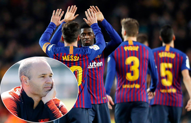 Dự đoán Barcelona vs Leganes (2h45 21/1) bởi Andres Iniesta