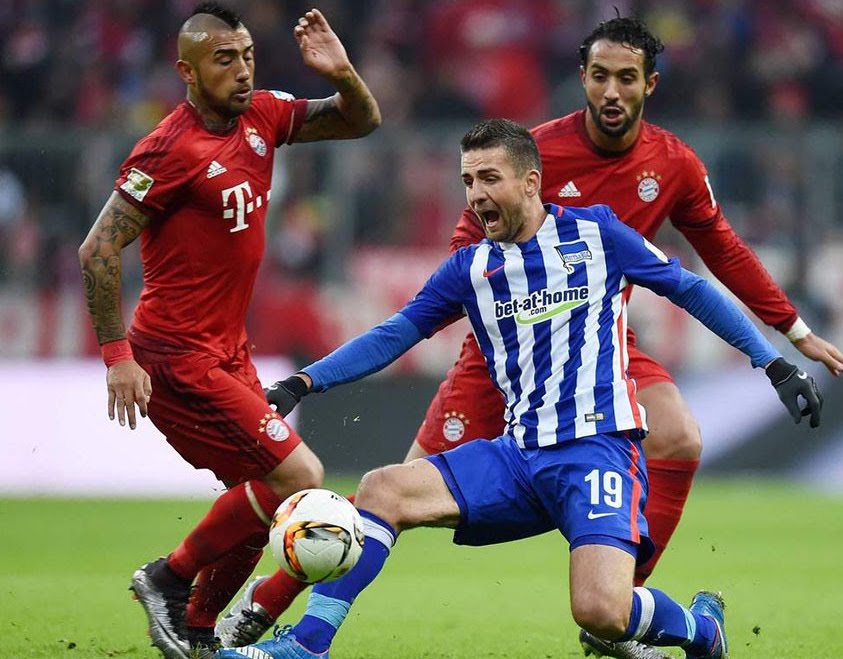 Đội hình dự kiến Hertha Berlin vs Bayern Munich, 21h30 ngày 19/1