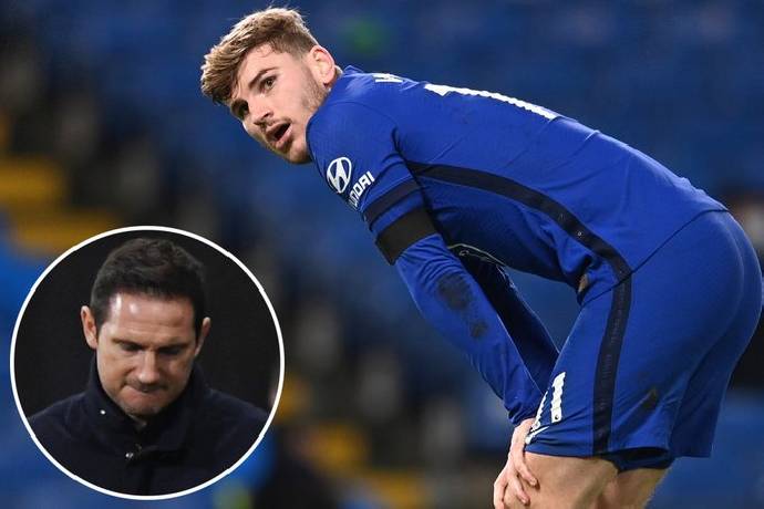 Bản tin chuyển nhượng của Chelsea ng&agrave;y 19/1: Ng&aacute;n ngẩm Werner, Chelsea nhắm mua Haaland