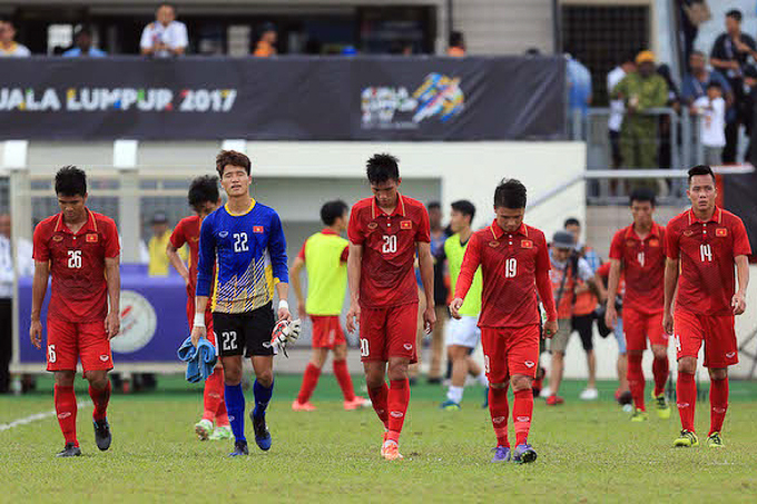 U22 Việt Nam rơi xuống nh&oacute;m hạt giống cuối c&ugrave;ng tại Sea Games 30