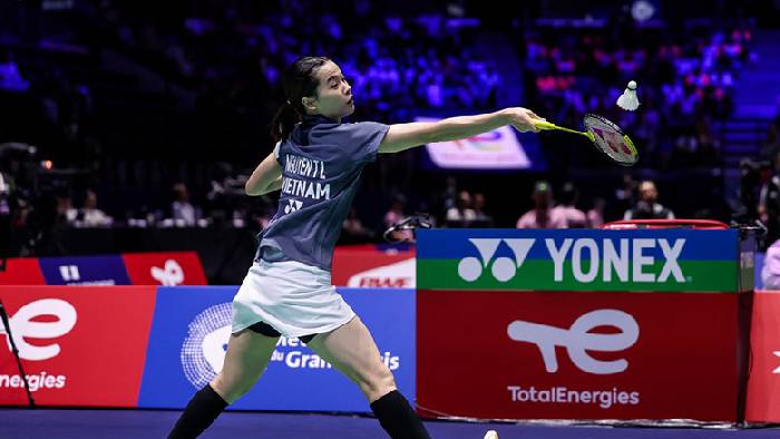Thùy Linh thắng hạt giống số 3 tại vòng 1 giải cầu lông Orleans Masters 2026