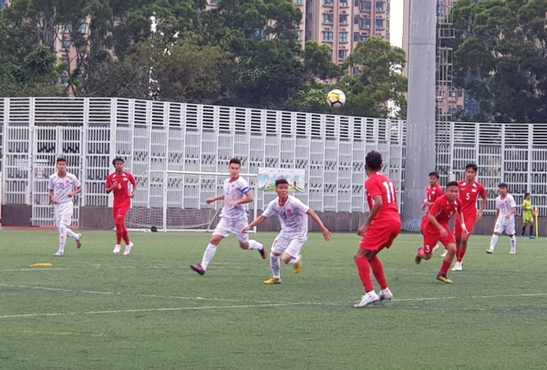Kết quả U18 Việt Nam vs U18 Singapore, 9h00 ngày 19/4