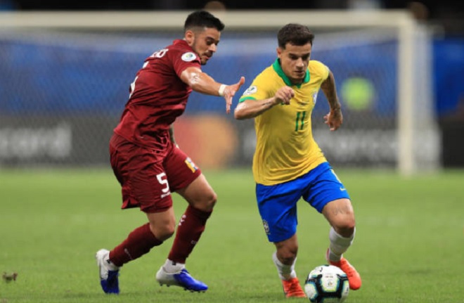 Kết quả tỷ số Brazil vs Venezuela - Copa America