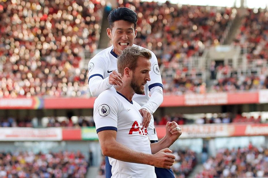 Harry Kane v&agrave; Son Heung-Min chắc chắn đ&aacute; ch&iacute;nh trận đại chiến MU