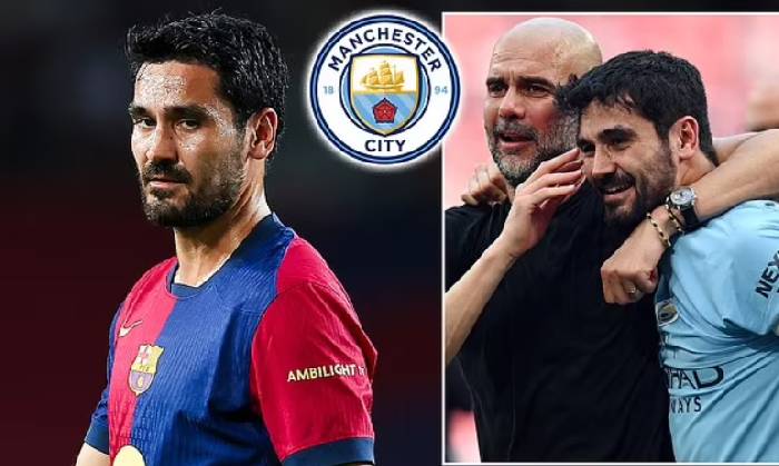 Gundogan muốn đ&agrave;o tẩu khỏi Barcelona, Pep Guardiola đ&oacute;n trở lại Man City