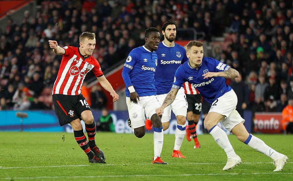 Video Southampton 2-1 Everton (Premier League, Ngoại hạng Anh v&ograve;ng 23)