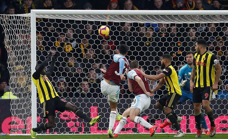 Video Watford 0-0 Burnley (Premier League, Ngoại hạng Anh v&ograve;ng 23)
