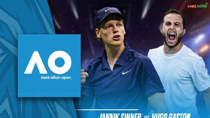 Nhận định tennis Sinner vs Gaston - V&ograve;ng 1 &Uacute;c Mở rộng, 15h00 ng&agrave;y 20/1