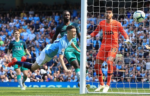 Trực tiếp Ngoại hạng Anh v&ograve;ng 34: Man City vs Tottenham, 18h30 ng&agrave;y 20/4