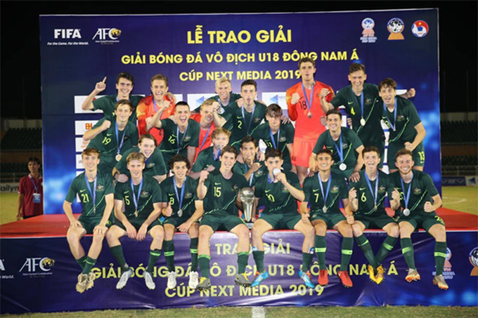 U18 Australia vô địch U18 Đông nam Á 2019: Lần thứ 5 đăng quang