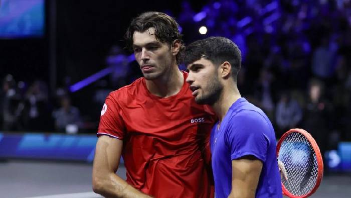 Nhận định tennis Alcaraz vs Fritz, Laver Cup ng&agrave;y 2 - 9h00 ng&agrave;y 21/9