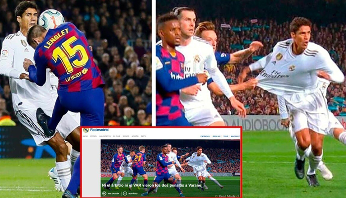 Real Madrid đòi penalty ở Siêu kinh điển: Con kiến kiện củ khoai