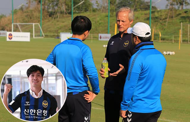 HLV Incheon United vẫn chưa vui dù Công Phượng ghi bàn ở trận ra mắt