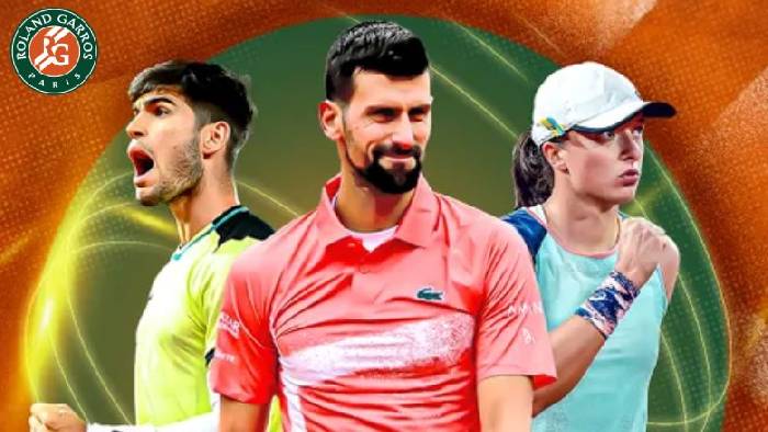 Roland Garros 2025 được ph&aacute;t s&oacute;ng trực tiếp ở đ&acirc;u, tr&ecirc;n k&ecirc;nh n&agrave;o?