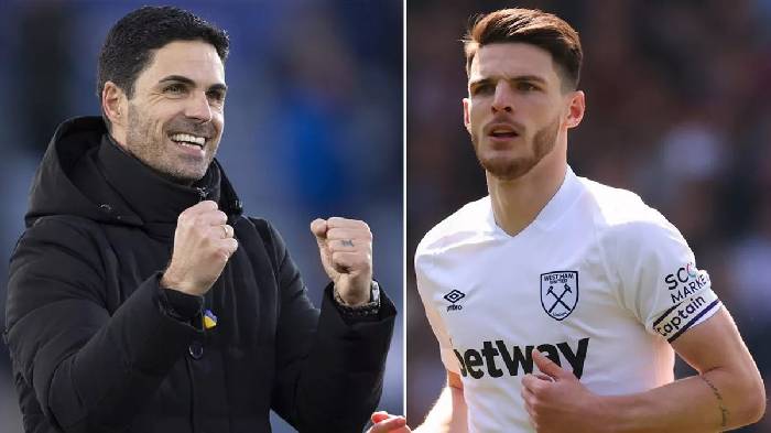 Li&ecirc;n tục bị West Ham từ chối, Arsenal ra quyết định vụ Declan Rice