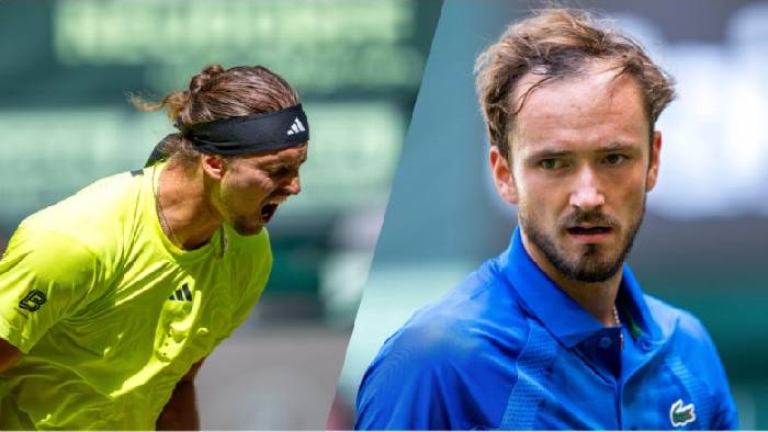 Nhận định tennis Zverev vs Medvedev, B&aacute;n kết Halle Open - 20h00 ng&agrave;y 21/6