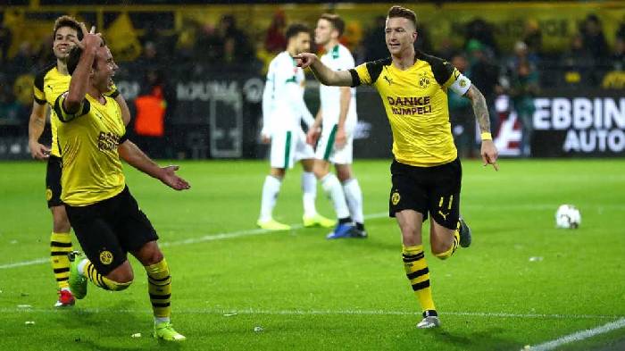 Lịch thi đấu bóng đá hôm nay 22/1: M'gladbach vs Dortmund