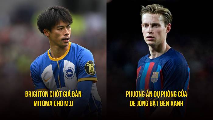 Tin M.U tối 22/3: Brighton chốt sổ Mitoma; Osimhen 'thả thính' United