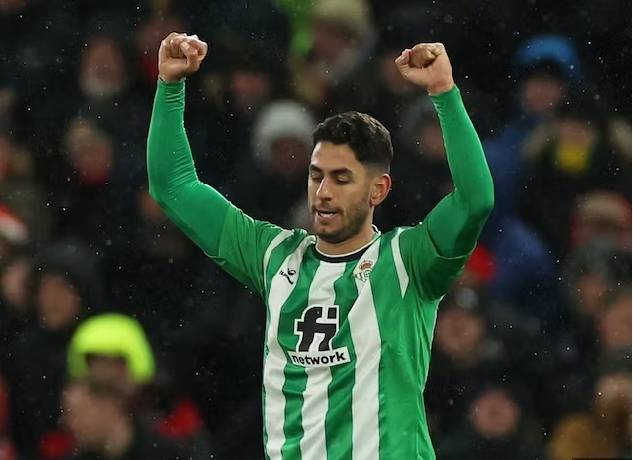 Đội h&igrave;nh ra s&acirc;n ch&iacute;nh thức Osasuna vs Betis, 19h ng&agrave;y 22/4