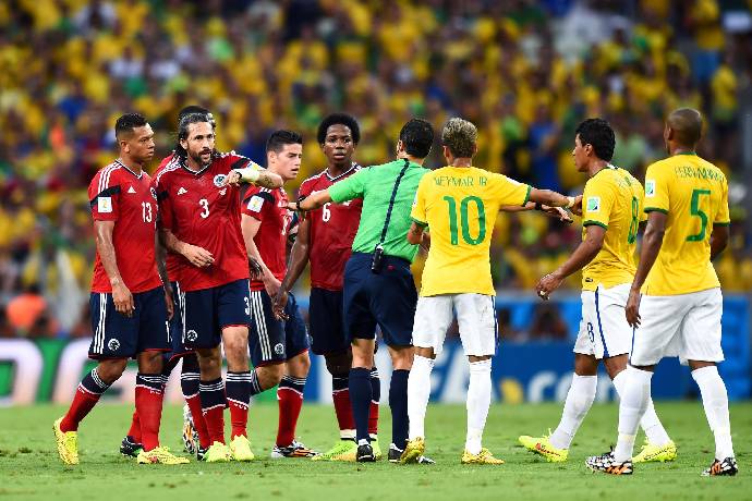 Biến động tỷ lệ kèo Brazil vs Colombia, 7h ngày 24/6