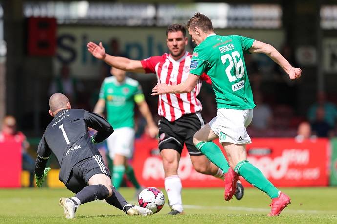 Soi kèo phạt góc Derry City vs Cork City, 01h45 ngày 24/6
