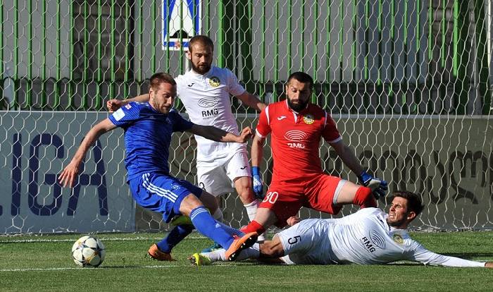 Nhận định, soi k&egrave;o Varketili vs Sioni Bolnisi, 23h00 ng&agrave;y 22/7: H&agrave;ng c&ocirc;ng bất lực