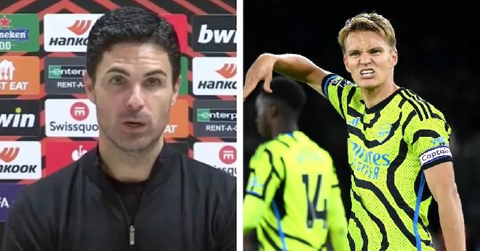 Arteta h&eacute; lộ một sự thật bất ngờ về b&agrave;n thắng của Odegaard